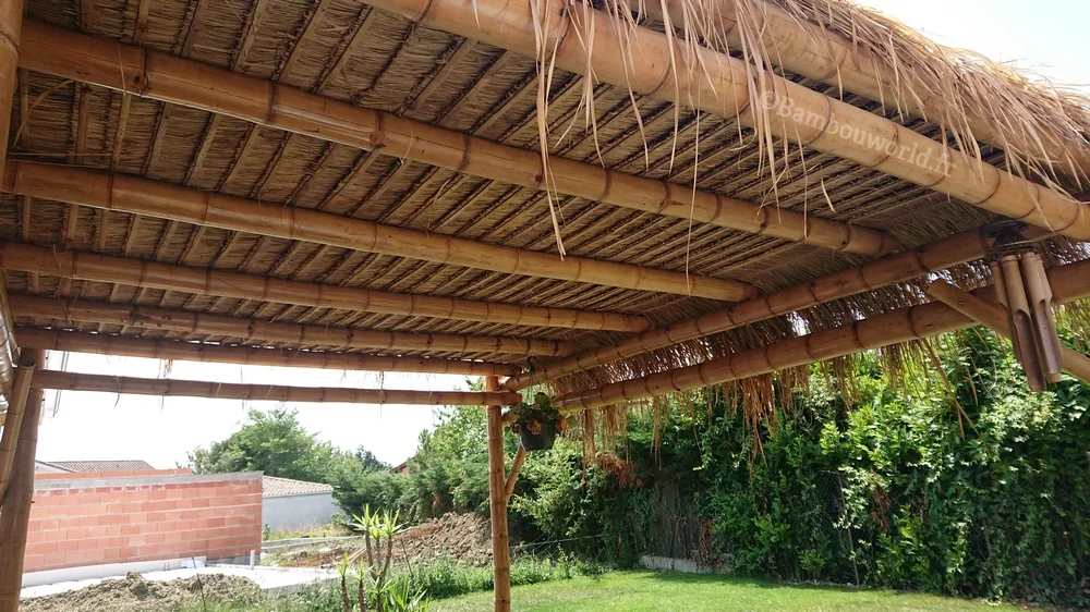 Pergola bambou GUA 4 x 3 x 3 m