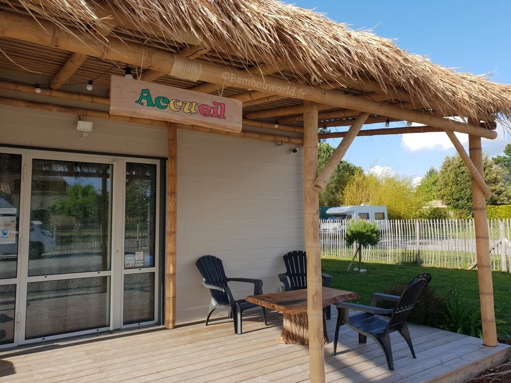 Pergola bambou 4 x 3 m